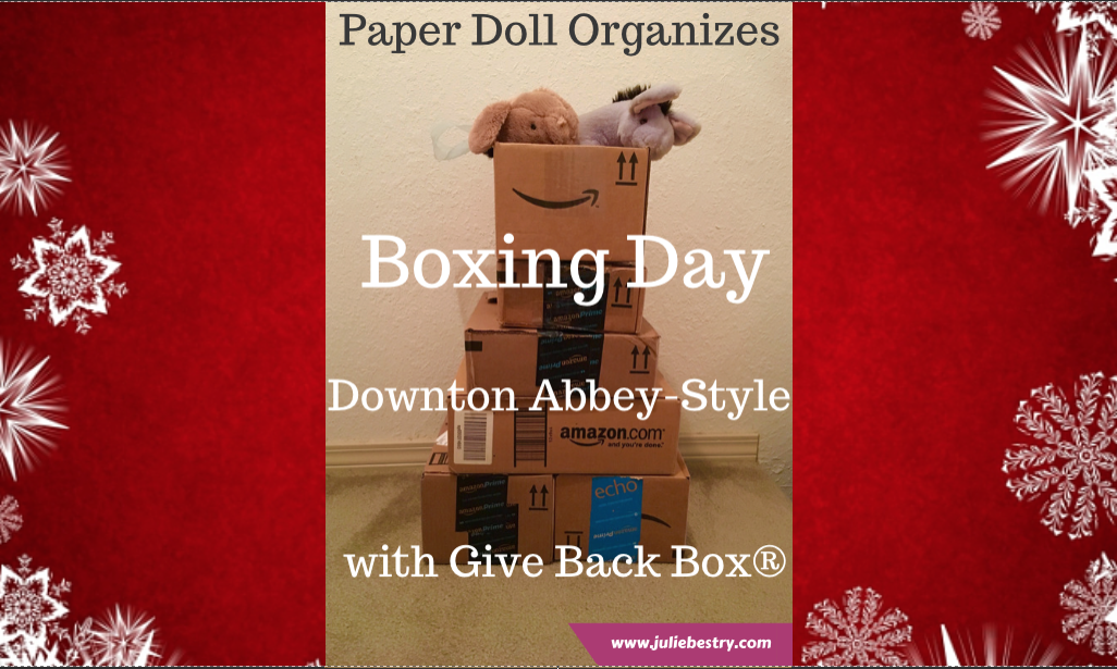 Boxing Day Downton Abbey-Style with Give Back Box